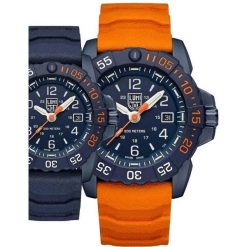 Zegarek męski Luminox XS.3253.CBNSF.SET, Quartz, 45mm, 20ATM. Niebieskie, analogowe zegarki Luminox, ze stali. Za 2,990.55 zł.