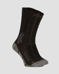Skarpety X-SOCKS TREK SILVER 4.0. Czarne skarpety X-Socks, bez wzorów, z wełny. Za 80.00 zł.