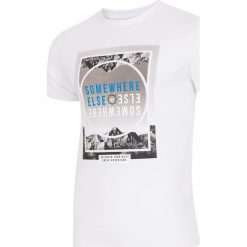 T-shirt męski TSM011 - biały. T-shirty marki Under Armour. W wyprzedaży za 44.99 zł.