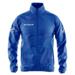 Kurtka Givova Rain Basico niebieska. Niebieskie kurtki Givova, m, bez wzorów, bez kaptura. Za 50.00 zł.