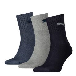 Puma Skarpety Short Crew 3-Pak 90611058. Niebieskie skarpety Puma, bez wzorów, z bawełny. Za 73.15 zł.