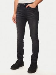 Mustang Jeansy Frisco 1015492 Czarny Skinny Fit. Czarne jeansy Mustang, m. Za 139.99 zł.