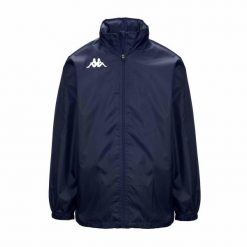 Windbreaker Kappa Wister. Niebieskie kurtki przeciwdeszczowe Kappa, m, bez wzorów, bez kaptura. Za 207.50 zł.
