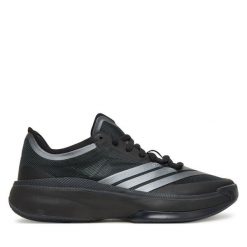 Buty do koszykówki adidas. Czarne buty do koszykówki Adidas, bez zapięcia, do koszykówki. Za 369.99 zł.