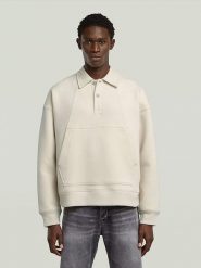 G-Star Bluza w kolorze kremowym rozmiar: L. Brązowe bluzy G-Star, l, bez wzorów, z bawełny, bez kaptura. Za 267.92 zł.