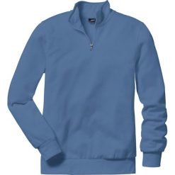 Bluza ze stójką Regular Fit bonprix niebieski dżins. Bluzy marki House. Za 49.99 zł.