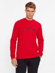 4F Bluza 4FAW23TSWSM692 Czerwony Regular Fit. Czerwone bluzy 4F, l, bez wzorów, z bawełny, bez kaptura. Za 79.99 zł.