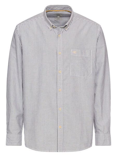 Camel Active Koszula w kolorze biało-szarym rozmiar: 3XL. Białe koszule Camel Active, xl, bez wzorów, z bawełny, bez kołnierzyka, bez ramiączek. Za 123.25 zł.