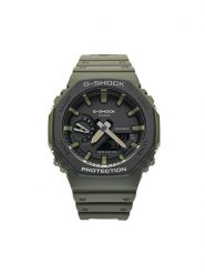 G-Shock Zegarek GA-2110SU-3AER Zielony. Zielone, cyfrowe zegarki G-Shock. Za 449.99 zł.