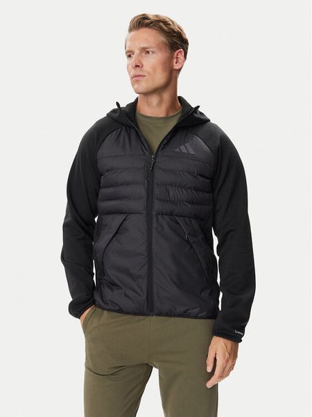 Adidas Kurtka outdoor Terrex Multi Clima365 Insulated Hybrid Hooded Jacket KF9789 Czarny Regular Fit. Czarne kurtki outdoor i hardshell Adidas, m, bez wzorów, z syntetyku, bez kaptura. Za 529.99 zł.