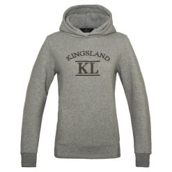 Bluza z kapturem Kingsland Remi. Szare bluzy KINGSLAND, bez wzorów, z kapturem. Za 445.50 zł.