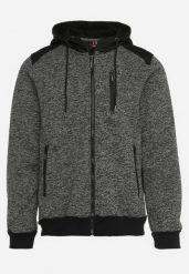 Czarna Sportowa Bluza z Kapturem i Zasuwanymi Kieszeniami Lirriel. Czarne bluzy z kapturem Born2be, l, bez wzorów, z jeansu, z kapturem. W wyprzedaży za 93.49 zł.