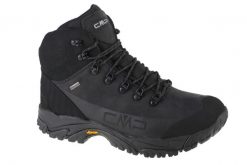 Buty trekkingowe męskie CMP Dhenieb WP Waterproof. Czarne buty turystyczne CMP, bez wzorów, z materiału, bez zapięcia, outdoorowe. Za 459.00 zł.