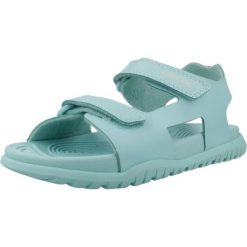 Sandały GEOX J SANDAL FUSBETTO GI Niebieski. Niebieskie sandały Geox, z syntetyku, bez zapięcia. Za 206.99 zł.