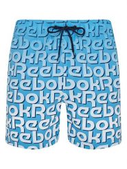 Reebok Szorty kąpielowe "Booker" w kolorze niebieskim rozmiar: XL. Niebieskie kąpielówki Reebok, xl, bez wzorów, z materiału. Za 79.59 zł.