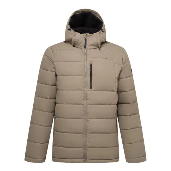 Kurtka z kapturem Regatta Frankie Padded. Zielone kurtki Regatta, m, bez wzorów, z materiału, z kapturem. Za 326.00 zł.
