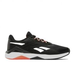 Buty treningowe męskie Reebok Nanoflex Tr 2. Czarne buty treningowe Reebok, bez wzorów, z materiału. Za 309.00 zł.