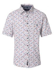 CASAMODA Koszula - Casual fit - w kolorze białym rozmiar: XL. Białe koszule CASAMODA, xl, bez wzorów, z bawełny, bez kołnierzyka, bez ramiączek. Za 109.52 zł.