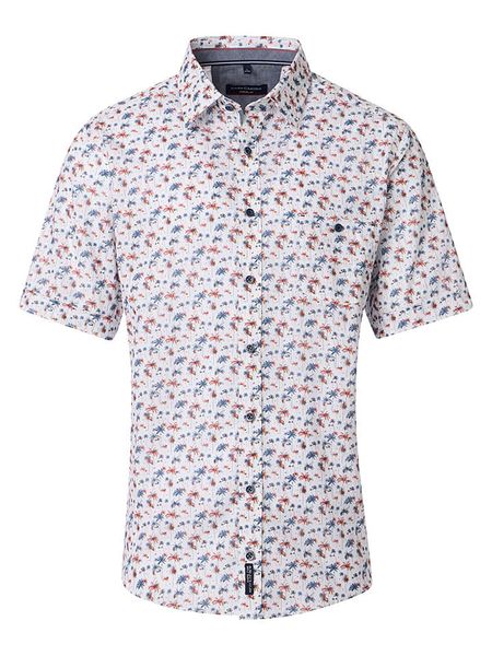 CASAMODA Koszula - Casual fit - w kolorze białym rozmiar: XL. Białe koszule CASAMODA, xl, bez wzorów, z bawełny, bez kołnierzyka, bez ramiączek. Za 109.52 zł.