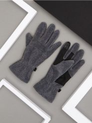 Rękawiczki - szary. Szare rękawiczki Sinsay, bez wzorów. Za 25.99 zł.