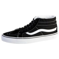 Tenisówki Vans Model Ua Sk8-mid Kolor Czarny. Czarne trampki Vans, m, bez wzorów, bez zapięcia. Za 342.75 zł.