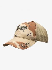 Czapka z daszkiem Helikon-Tex Desert Refresh Trucker Cap - color desert. Brązowe czapki z daszkiem Helikon-Tex, bez wzorów, z bawełny. Za 98.99 zł.