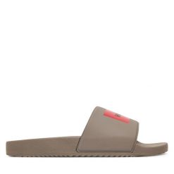 Klapki HUGO. Brązowe klapki Hugo. Za 139.99 zł.