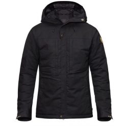 Kurtka zimowa męska Fjallraven Skogso Padded Jacket. Czarne kurtki Fjällräven, na zimę, m, bez wzorów, z bawełny, z kapturem. Za 1,633.99 zł.