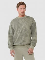 4F Bluza dresowa nierozpinana bez kaptura męska - khaki 3XL. Brązowe bluzy 4F, m, bez wzorów, z bawełny, bez kaptura. W wyprzedaży za 99.99 zł.