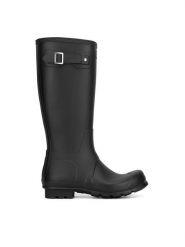 Hunter Kalosze MFT9000RMA Czarny. Czarne śniegowce Hunter, z kauczuku, bez zapięcia. Za 249.99 zł.