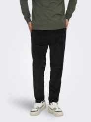 ONLY & SONS Spodnie w kolorze czarnym rozmiar: XXL. Czarne spodnie materiałowe Only & Sons, na co dzień, xxl, bez wzorów, z materiału. Za 92.86 zł.