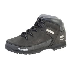 Buty do chodzenia męskie Timberland Euro Sprint Hiker. Czarne buty turystyczne Timberland, na zimę, bez wzorów, z materiału, za kostkę, bez zapięcia, do biegania. Za 621.99 zł.