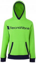 Męska bluza z kapturem Tecnifibre Fleece Hoodie. Zielone bluzy z kapturem TECNIFIBRE, m, bez wzorów, z bawełny, z kapturem. Za 99.99 zł.