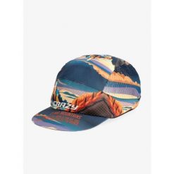 Czapka z daszkiem do biegania Crazy Pacman Cap Run - poster. Niebieskie czapki z daszkiem Crazy, bez wzorów. Za 161.99 zł.