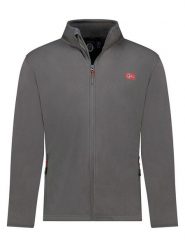 Geographical Norway Kurtka polarowa "Ulysse" w kolorze szarym rozmiar: XXL. Szare kurtki Geographical Norway, xxl, bez wzorów, z polaru, bez kaptura. Za 78.47 zł.