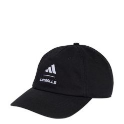 CZAPKA TYPU DAD CAP Z EFEKTEM SPRANIA LM. Białe czapki z daszkiem Adidas, bez wzorów, z bawełny. Za 109.00 zł.