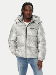 Karl Lagerfeld Jeans Kurtka zimowa B4M15032 Szary Regular Fit. Szare kurtki Karl Lagerfeld Jeans, na zimę, m, bez wzorów, z jeansu, bez kaptura. Za 1,299.00 zł.