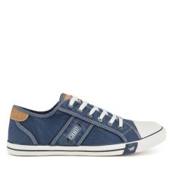 Trampki Mustang. Niebieskie trampki Mustang, m, bez wzorów, bez zapięcia. Za 229.99 zł.