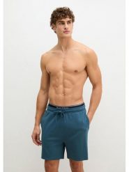 Marc O´Polo Bodywear Szorty dresowe w kolorze niebieskim rozmiar: XL. Niebieskie krótkie spodenki sportowe xl, bez wzorów, z dresówki. Za 95.95 zł.