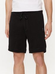 Boss Szorty sportowe Sewalk 50511726 Czarny Regular Fit. Czarne krótkie spodenki sportowe Boss, l, bez wzorów, z bawełny. Za 239.99 zł.