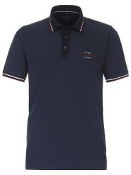 CASAMODA Koszulka polo w kolorze granatowym rozmiar: XXL. Niebieskie koszulki polo CASAMODA, xxl, bez wzorów, bez kołnierzyka, bez ramiączek. Za 110.55 zł.