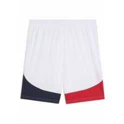 Męskie szorty piłkarskie SK Rapid Wiedeń PUMA White Red Navy Blue. Białe szorty Puma, l, bez wzorów, klasyczne, z standardowym stanem. W wyprzedaży za 184.00 zł.