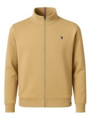 U.S. Polo Assn. Bluza w kolorze beżowym rozmiar: M. Brązowe bluzy U.S. Polo Assn., m, bez wzorów, z bawełny, bez kaptura. Za 165.31 zł.