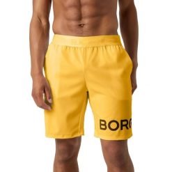 Szorty Björn Borg 9". Brązowe krótkie spodenki sportowe Björn Borg, m, bez wzorów, z materiału. Za 249.50 zł.