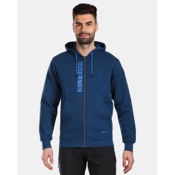 Męska bawełniana bluza Kilpi AVILA-M. Niebieskie bluzy Kilpi, m, bez wzorów, z bawełny, bez kaptura. Za 318.77 zł.