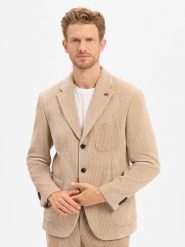 Finshley & Harding London kurtka modułowa - duża Mężczyźni Comfort Fit beżowy, 52. Brązowe kurtki Finshley & Harding London, m, bez wzorów, ze sztruksu, bez kaptura. Za 799.95 zł.
