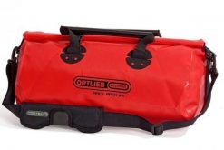 Torba podróżna Ortlieb Rack-Pack Czerwona. Czerwone torby na ramię Ortlieb, bez wzorów, z materiału, na ramię, bez dodatków. Za 369.90 zł.