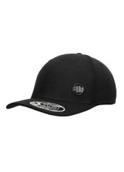 Czapka męska Pitbull Snapback Hybrid Logo. Czarne czapki z daszkiem PITBULL, bez wzorów, z bawełny. Za 129.00 zł.