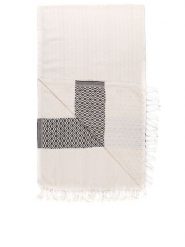 ILVY'S Chusta hammam w kolorze kremowo-czarnym - 180 x 100 cm rozmiar: onesize. Czarne szaliki ILVY'S, bez wzorów, z bawełny. Za 72.95 zł.
