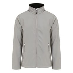 Kurtka Softshellowa Męska Jeden Kolor Tkanina Dwuwarstwowa Ascender. Czarne kurtki Regatta, l, bez wzorów, z tkaniny, bez kaptura. Za 229.99 zł.